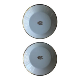 Richard Ginori Cova Club Trinket Dishes Round With Gold Details For Sale
