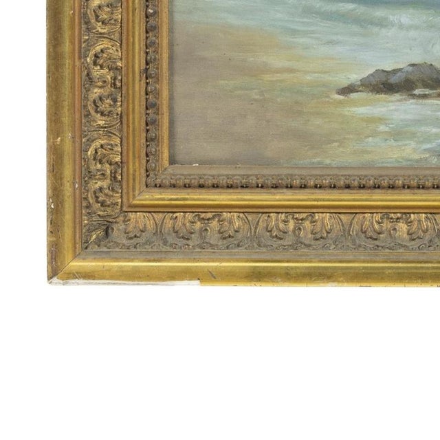 Marine, 20th Century, Oil Painting, Framed For Sale - Image 3 of 6