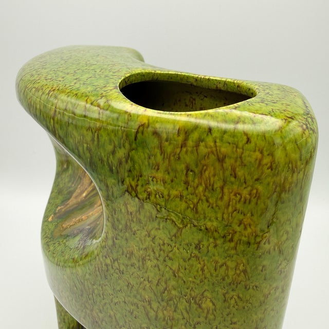 Vase 911 in Ceramic by Roberto Rigon for Bertoncello Ceramiche d´Arte, 1970s For Sale - Image 11 of 14
