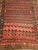 Vintage Persian Kurdish Bidjar Wide Runner Rug, Hand-Knotted Wool, Paisley Pattern, Terracotta & Blue, 4x11 For Sale - Image 11 of 12