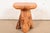 Brown Organic Modern Burl Root Occasional Side Tables, Pair For Sale - Image 8 of 11