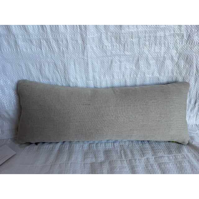 17th Century Flemish Tapestry Pillow With Floral Motif For Sale - Image 4 of 4