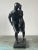 1960s Vintage Brutalist Statue of Running Man & Woman Couple Holding Hands - by Austin Productions 1968 For Sale - Image 5 of 12