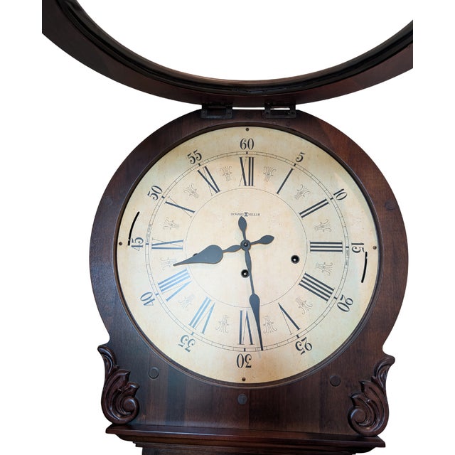 American Late 20th Century Howard Miller La Rochelle Grandfather Clock For Sale - Image 3 of 8