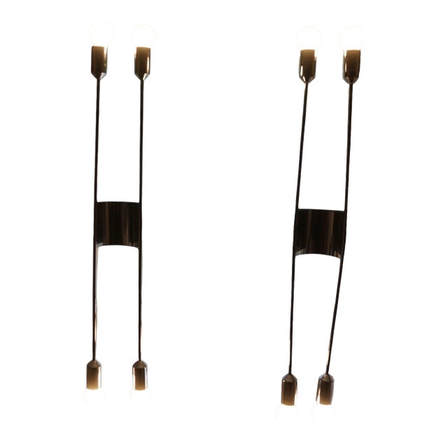 Model 4166 Wall Scones by Hans Wilfried Hegger for Cosack, 1960s, Set of 2 For Sale