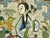 Antique Chinese Silk Embroidery Textile Panel Framed Tray For Sale - Image 6 of 10