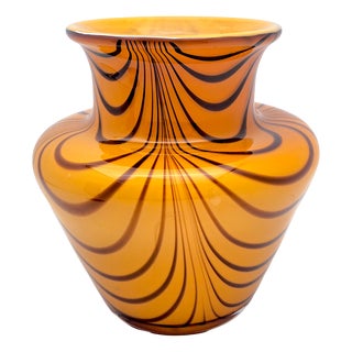 Phoenician Murano Glass Vase from Manifattura Di Murano, 1980s For Sale