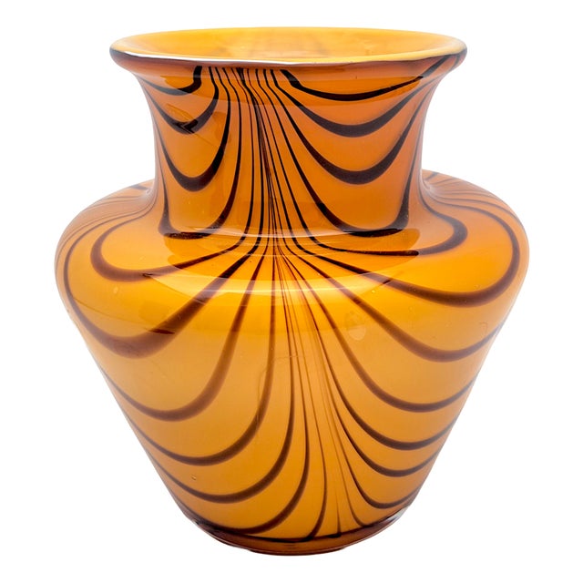 Phoenician Murano Glass Vase from Manifattura Di Murano, 1980s For Sale