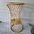 1990s 1990s Handcrafted Boho Rattan Wicker Floor Plant Stand For Sale - Image 5 of 10