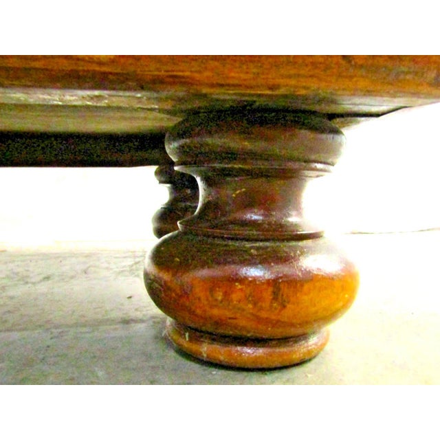 Matched Pair of Antique Dutch Colonial 19th Century Teak Nightstand/End Tables For Sale - Image 15 of 16