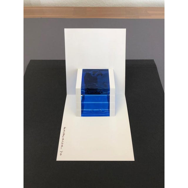 Untitled by Marguerite Hersberger for Edition Panderma, Basel, 1966This mixed media, titled Untitled, is a work by...