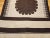 Chestnut Vintage Southwestern Kilim Rug, Flat-Woven Medallion Pattern, Ivory & Brown, 5’ X 7’ For Sale - Image 8 of 12