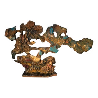 Postmodern Abstract Bronze Sculpture, Italy, 1985 For Sale