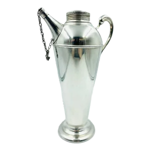 Antique Classic Art Deco Silver Cocktail Shaker/Picher by Renown Silversmiths, Australia