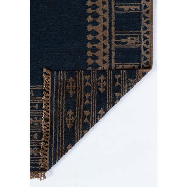 2020s Mahi Kabir Indigo 2'3" X 10' Runner For Sale - Image 5 of 6