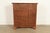 Century Furniture Georgian Carved Flame Mahogany Serpentine Front Five-Drawer Highboy Dresser | Circa 1950s For Sale - Image 14 of 15
