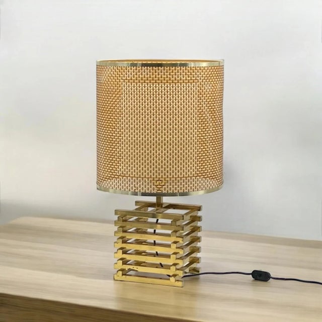 Large Spiga Lamp in Brass by Enrico Tronconi for Tronconi, 1960s For Sale - Image 9 of 12