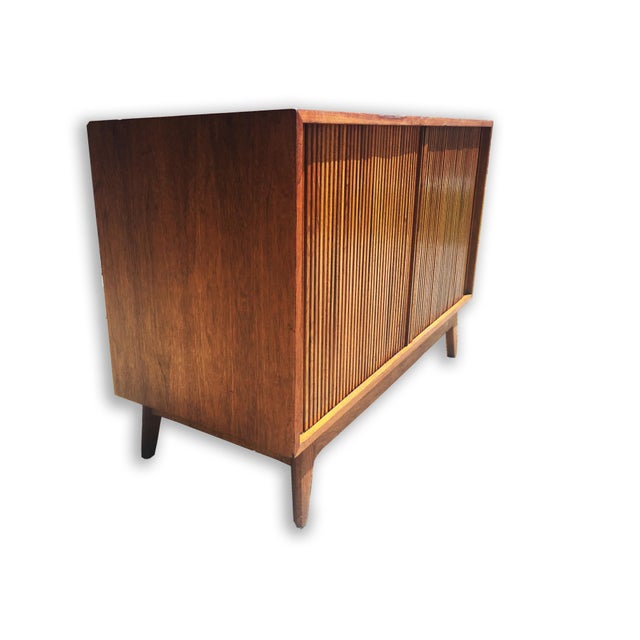 mid century tv credenza