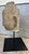 Antique Thai Ayutthaya Style Sandstone Head of Buddha on Metal Stand For Sale - Image 10 of 17