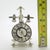 Large Vintage Italian Silver 800 English Clock Figurine from Arezzo, 1980s For Sale - Image 13 of 14