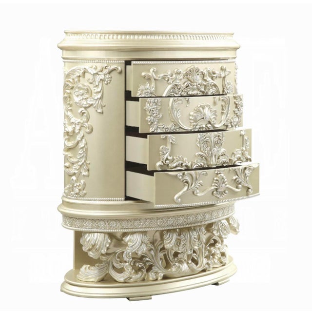 Wood Casa Milano "Ravello" Estate Bedroom Suite, 7-Piece For Sale - Image 7 of 17
