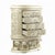 Wood Casa Milano "Ravello" Estate Bedroom Suite, 7-Piece For Sale - Image 7 of 17