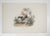 Early 20th Century Vintage Carle Vernet Equestrian Black Horse Rider and Dog Aquatint For Sale - Image 5 of 5