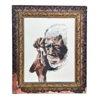 1970s Portrait of an African American Man For Sale