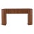 Scalloped Oval Wood Console Table For Sale - Image 14 of 15