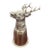 Vintage Gucci Silver-Tone Stag Deer Head Stirrup Cup For Sale