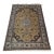 Vintage Persian Tabriz Rug, Handwoven Wool, Floral Pattern, Moss Green & Caramel, 7’ X 10’ For Sale