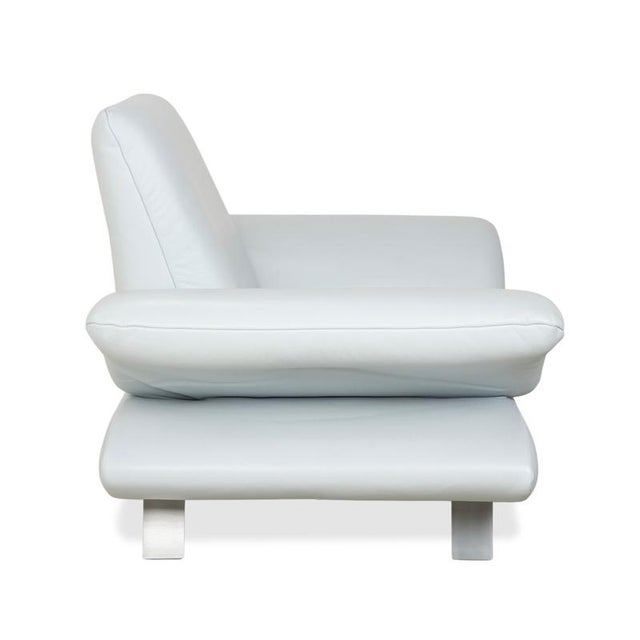 Rossini Armchair in Light Blue Fabric from Koinor For Sale - Image 15 of 18