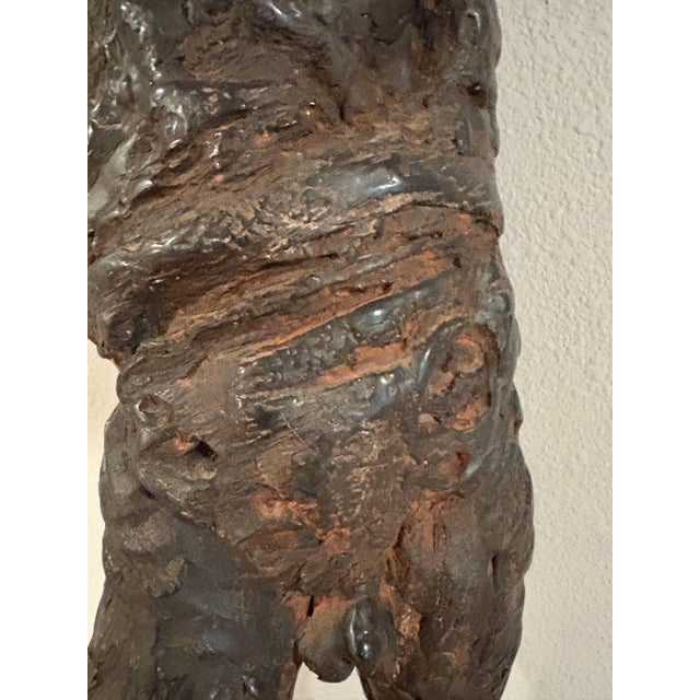 Mid-Century Modern Mid Century Abstract Sculpture of a Male Figure by Serge Monsau (24" High) For Sale - Image 3 of 8