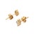 Not Yet Made - Made To Order 18k Gold Marquise Dainty Diamond Solitaire Earrings - 2 Pieces For Sale - Image 5 of 6