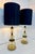 2000 - 2009 Italian Amber, Burgundy and Black Murano Glass Table Lamps, 2000s, Set of 2 For Sale - Image 5 of 14
