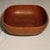 Vintage Farmhouse Rustic Square Natural Wood Bowl For Sale - Image 6 of 7