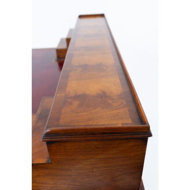 1920s Regency Revival Bonheur Du Jour Desk in Mahogany, 1920s For Sale - Image 5 of 11