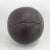Vintage Mahogony Leather Medicine Ball, 1930s For Sale - Image 6 of 7