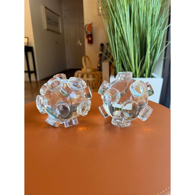 Add a touch of modern sophistication with this contemporary decorative accessory, expertly crafted from real crystal. Its...