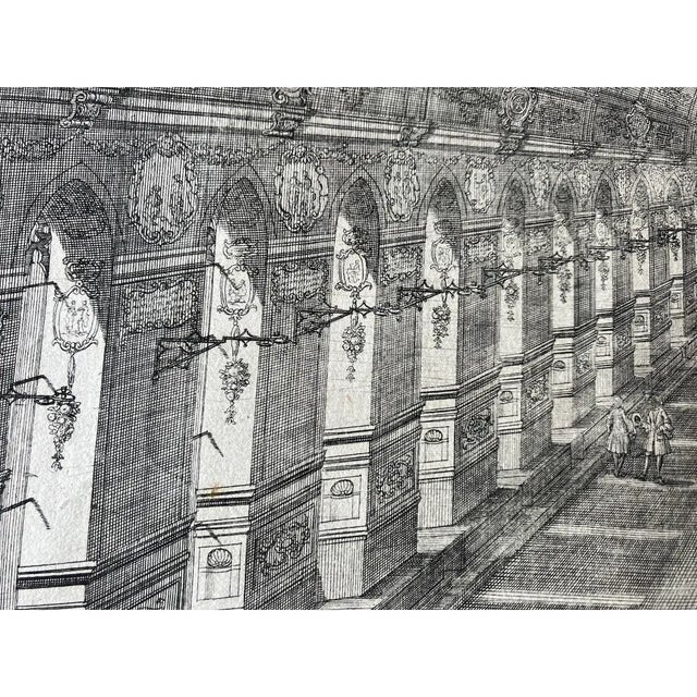 John Adams Delsenbach (1687-1765) the Nuremberg Town Hall Engraving c.1720 For Sale - Image 9 of 13