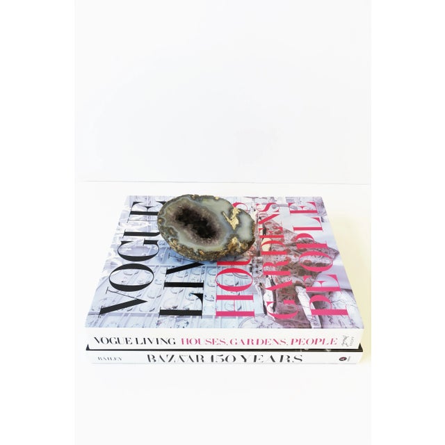 Blue and Purple Amethyst Object or Paperweight For Sale In New York - Image 6 of 9