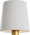 Transitional Visual Comfort Signature 5" Silk Empire Shade For Sale - Image 3 of 3