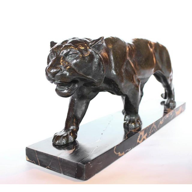 Henri Bargas, Tiger, 1930s, Bronze For Sale - Image 4 of 13