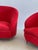 Baroque Sofa and Armchairs with Wooden Feet, 1950s, Set of 3 For Sale - Image 3 of 14