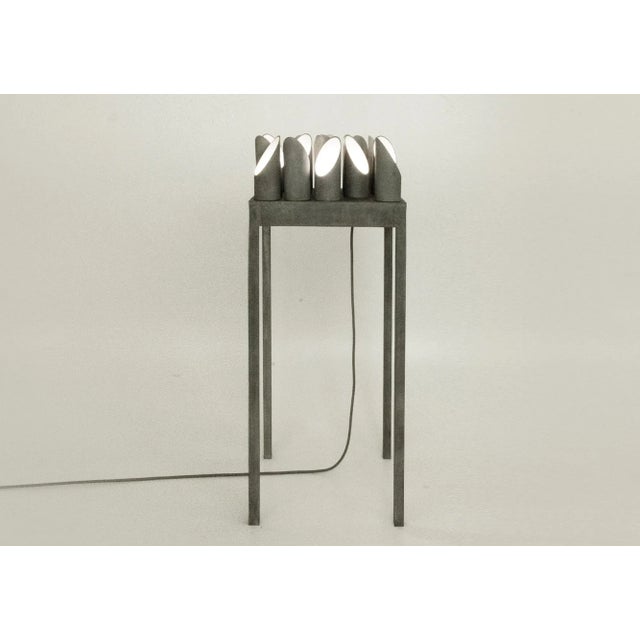 Aluminium Light Sculpture from Dornentisch For Sale - Image 4 of 14