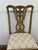 2010s Maitland Smith Trellis Print Chippendale Style Arm Chair For Sale - Image 5 of 12