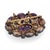19th Century Victorian Amethyst Pearl Diamond 18k Yellow Gold Silver Brooch Pendant For Sale In Los Angeles - Image 6 of 6
