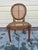 Early 20th Century Set of 4 Vintage Louis XVI Style Cane Back & Seat Dining Chairs For Sale - Image 4 of 11