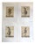 Jacob De Ghein, Soldiers with Medieval Weapons, Etchings, 1607, Set of 4 For Sale