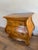 American 1960s American of Martinsville Olive Ash Burl "Bombe" Nightstand – Authentic Vintage For Sale - Image 3 of 10